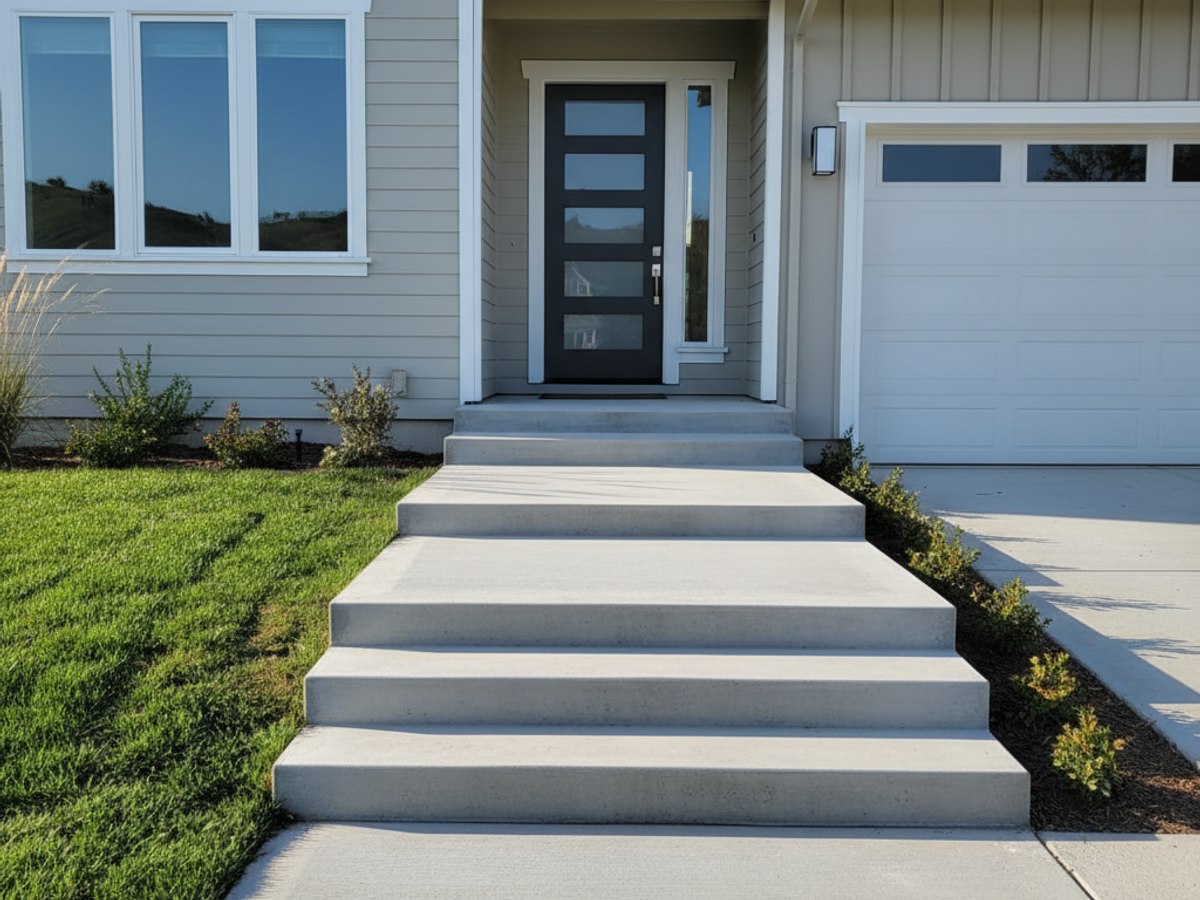 Concrete Steps completed by Neighborly Concrete Solutions in Santa Clara, CA